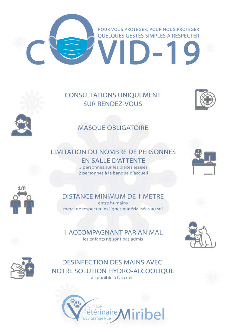 Informations sur la protection face au coronavirus